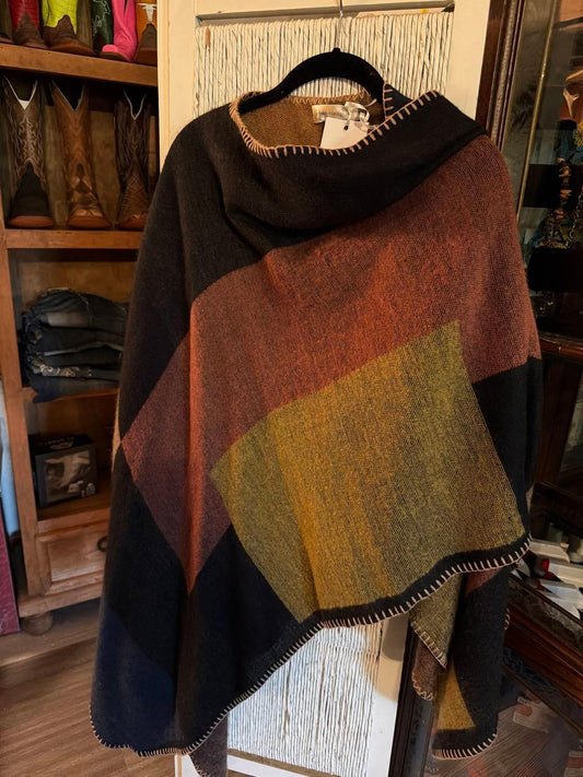 Urban Mangoz - Women's Colorblocked Cape Sweater - Rack Hunt