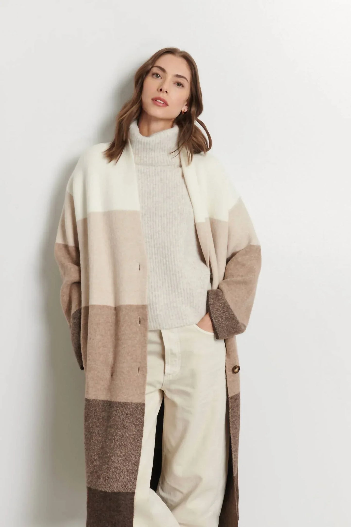 Line Knitwear - Sutton Long Sleeve Coatigan - Rack Hunt