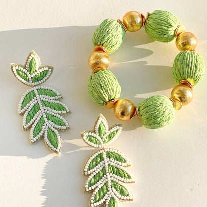 Women's Raffia Bracelet