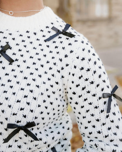 Alexa Bow Sweater