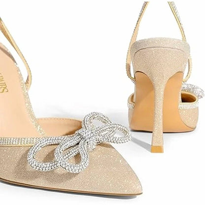 Women's Pointy Toe Ankle Strap Heels
