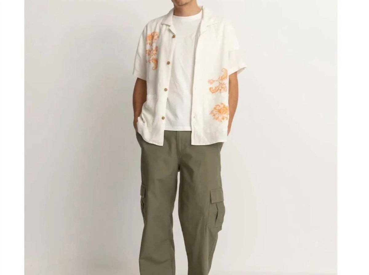 Paisley Cuban Short Sleeve Shirt