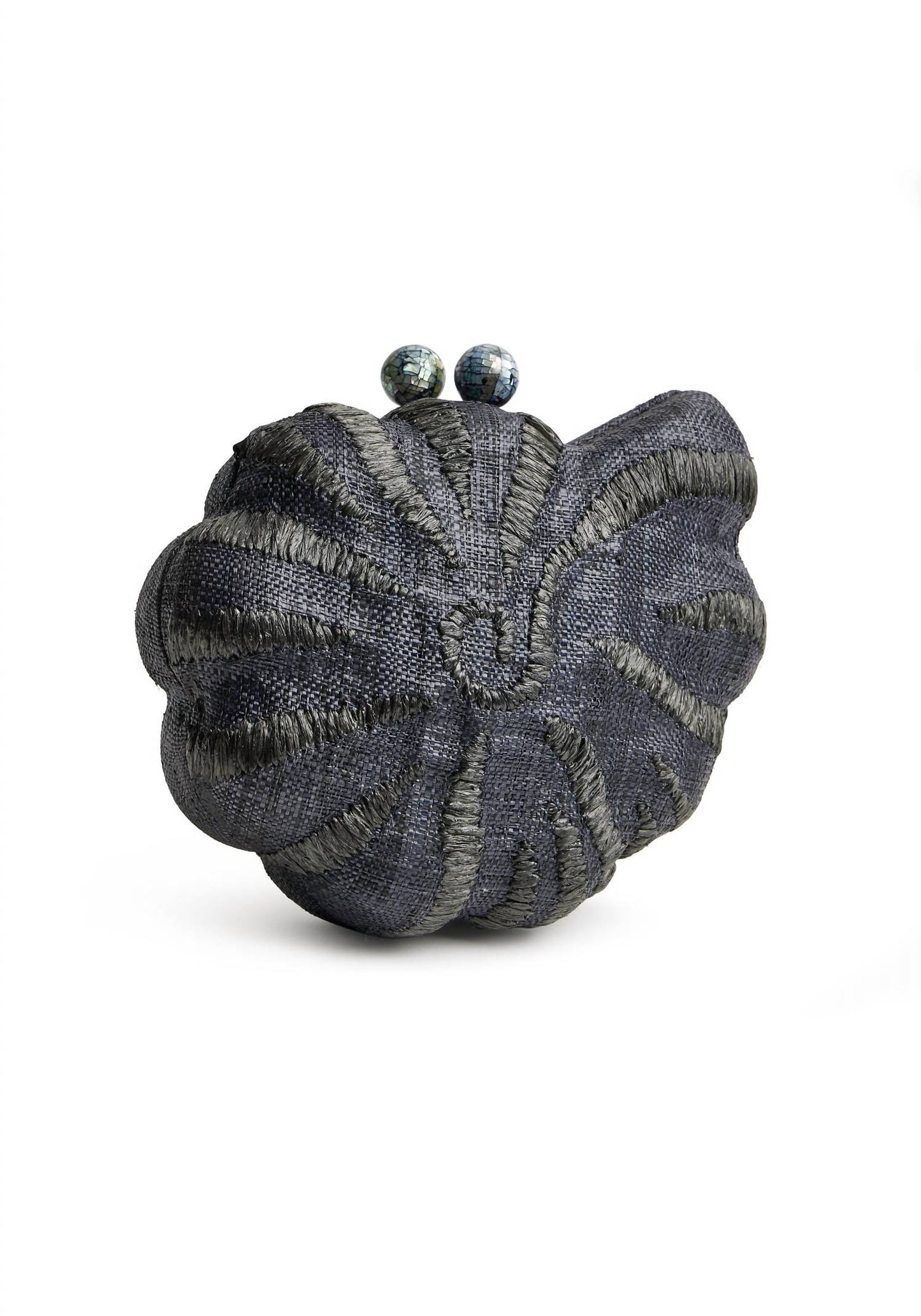 Women's Kahala Woven Circular Shell Clutch
