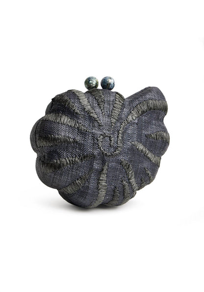 Women's Kahala Woven Circular Shell Clutch