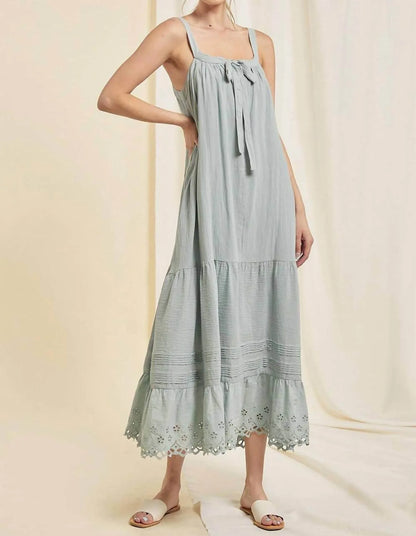 On You - Bowtie Eyelet Dress - Rack Hunt