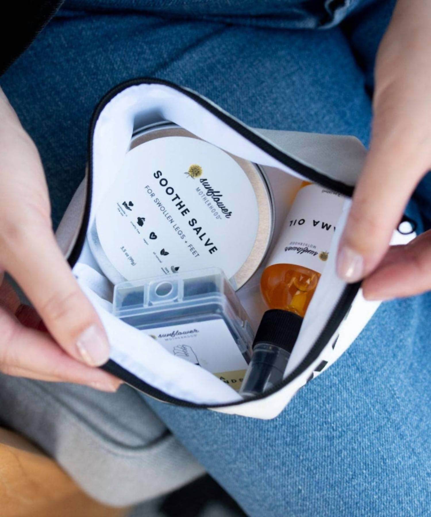 Sunflower Motherhood - Pregnancy Mama Pouch Bundle Gift Set - Rack Hunt -