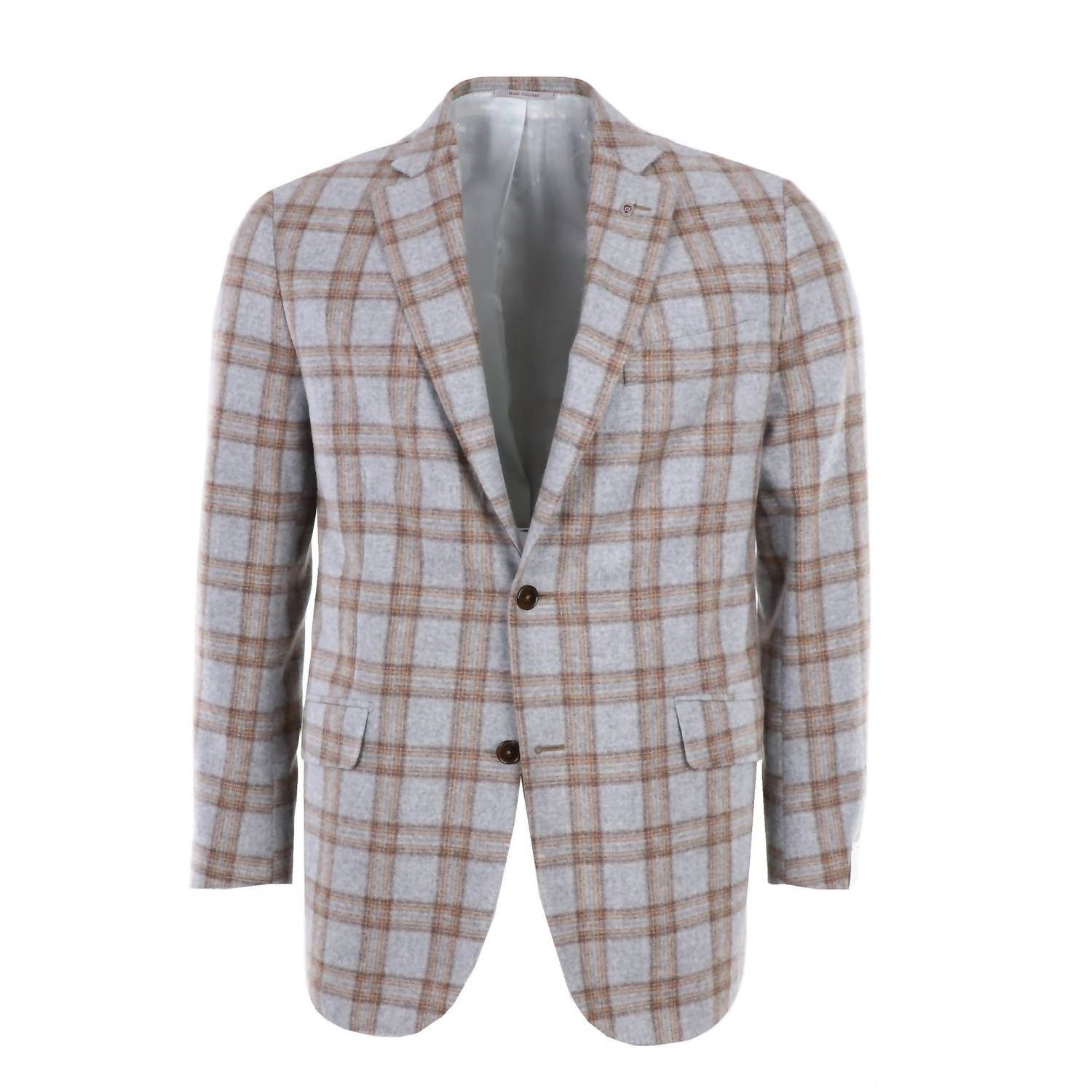 Ravazzolo - Men's Wool & Cashmere Plaid Sportcoat - Rack Hunt