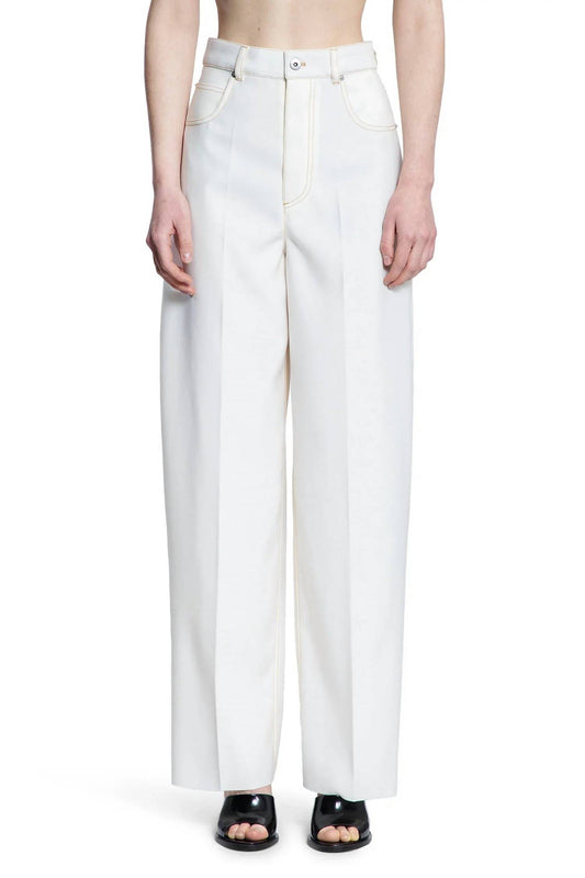 Travel Light Wool Wide Leg Trouser