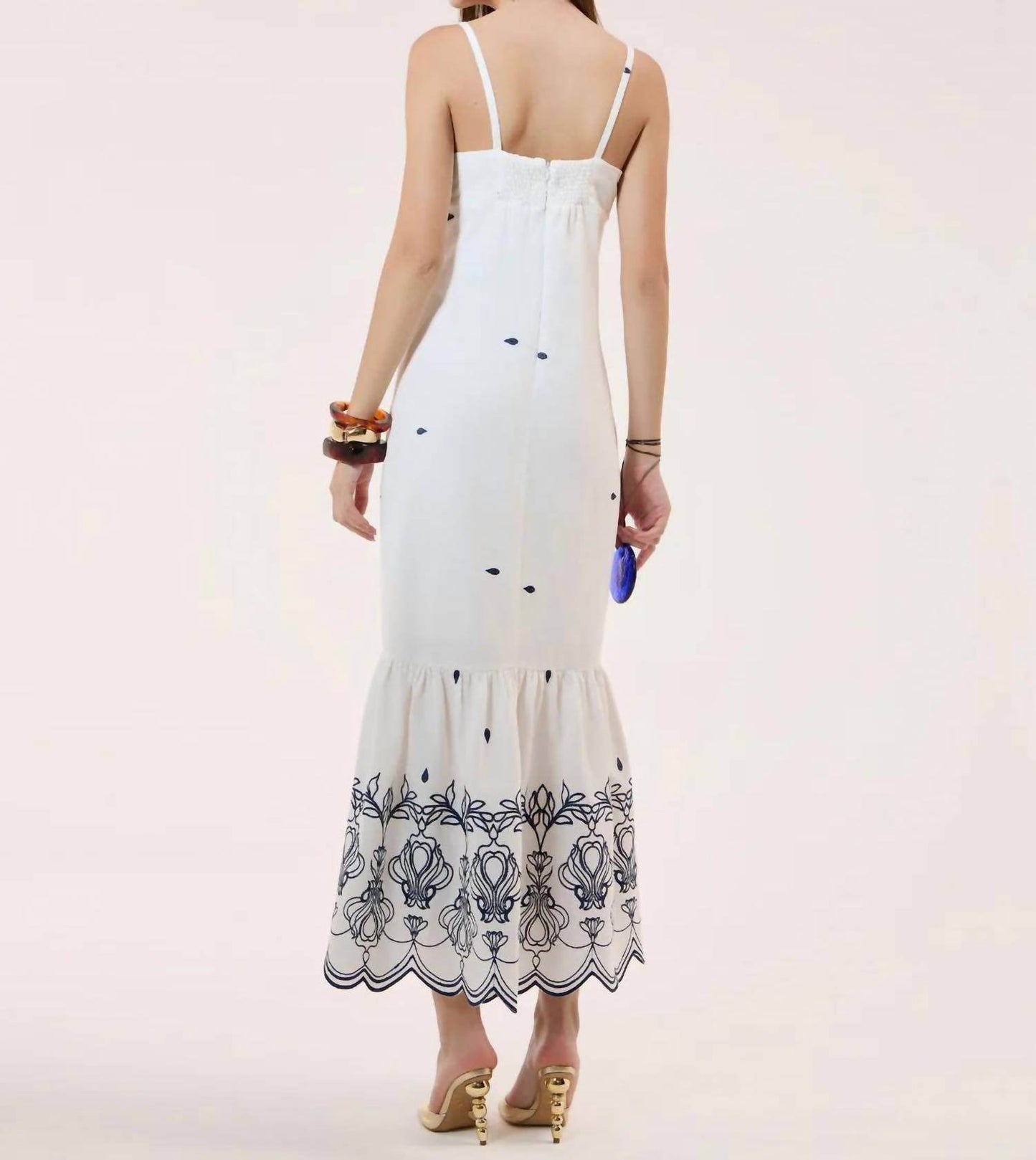 Strass - Mermaid Embroidered Dress - Rack Hunt -