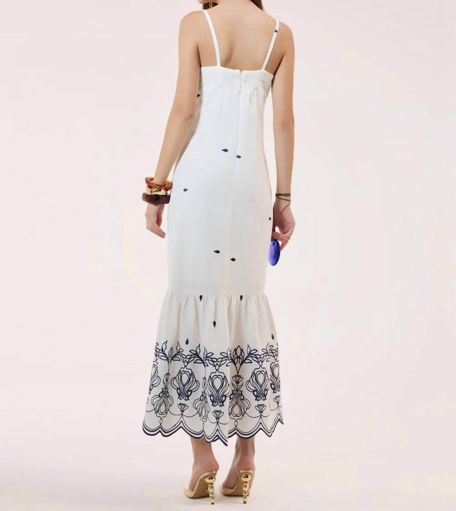 Strass - Mermaid Embroidered Dress - Rack Hunt -