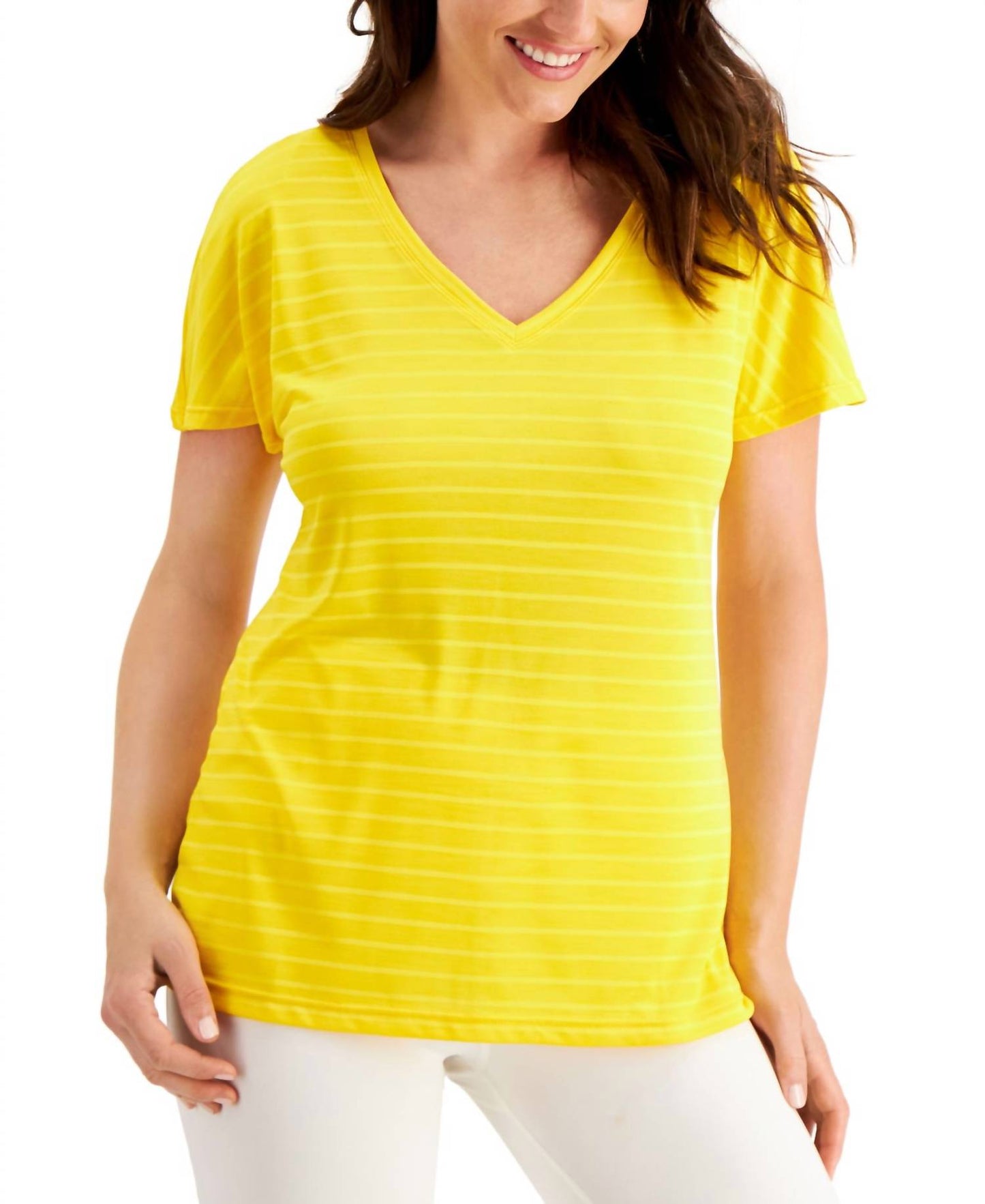 Activewear Shadow-Stripe T-Shirt