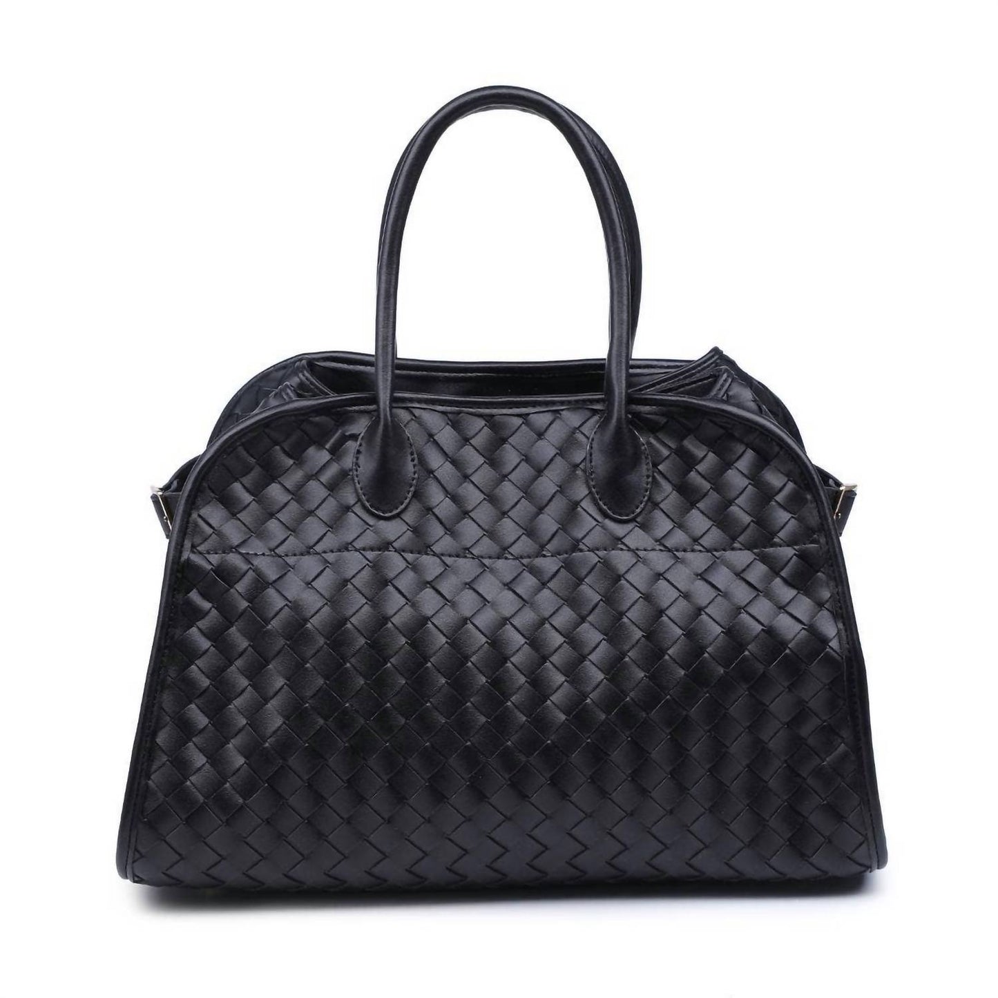 Women's Rhonda Woven Vegan Leather Tote Bag