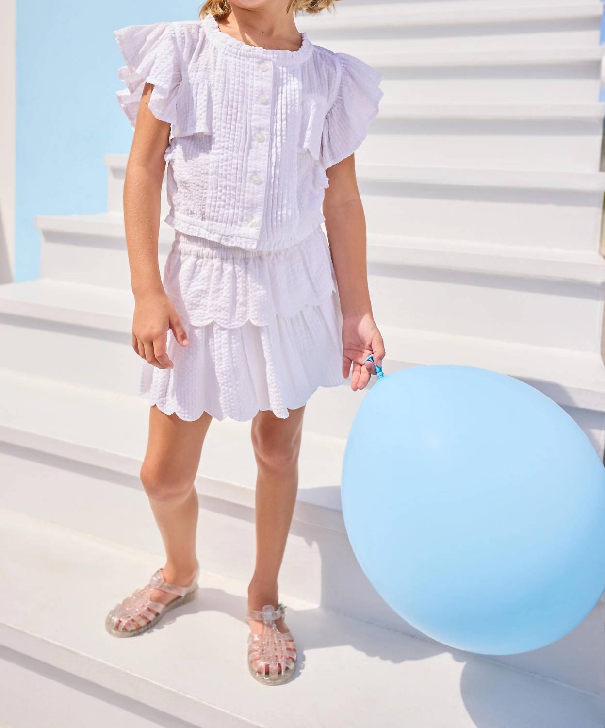 Kids' Two Tiered Skort