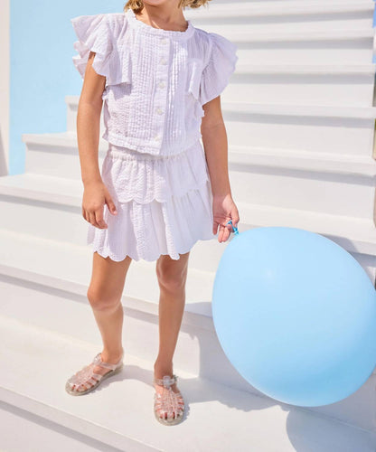 Kids' Two Tiered Skort