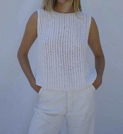 ORLA KNIT SHELL TOP