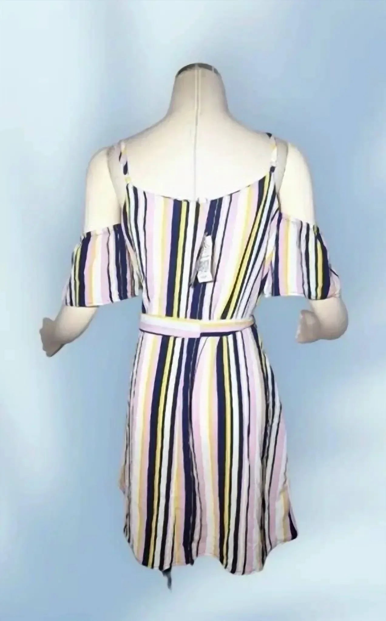 Speechless - Women's Cold Shoulder Tunic Top Belted Dress - Rack Hunt