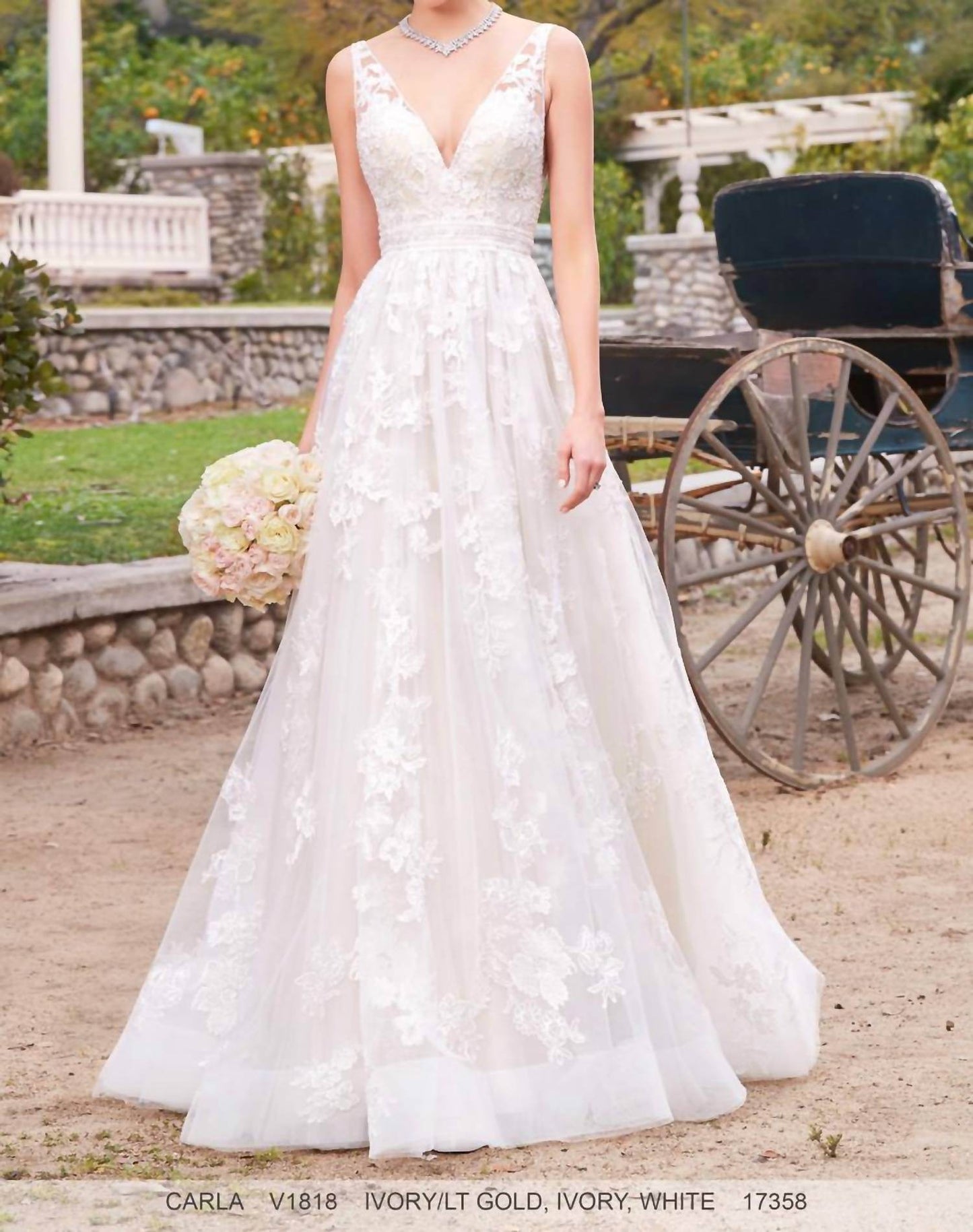 Ivoire by Kitty Chen - Carla A-line Wedding Dress - Rack Hunt