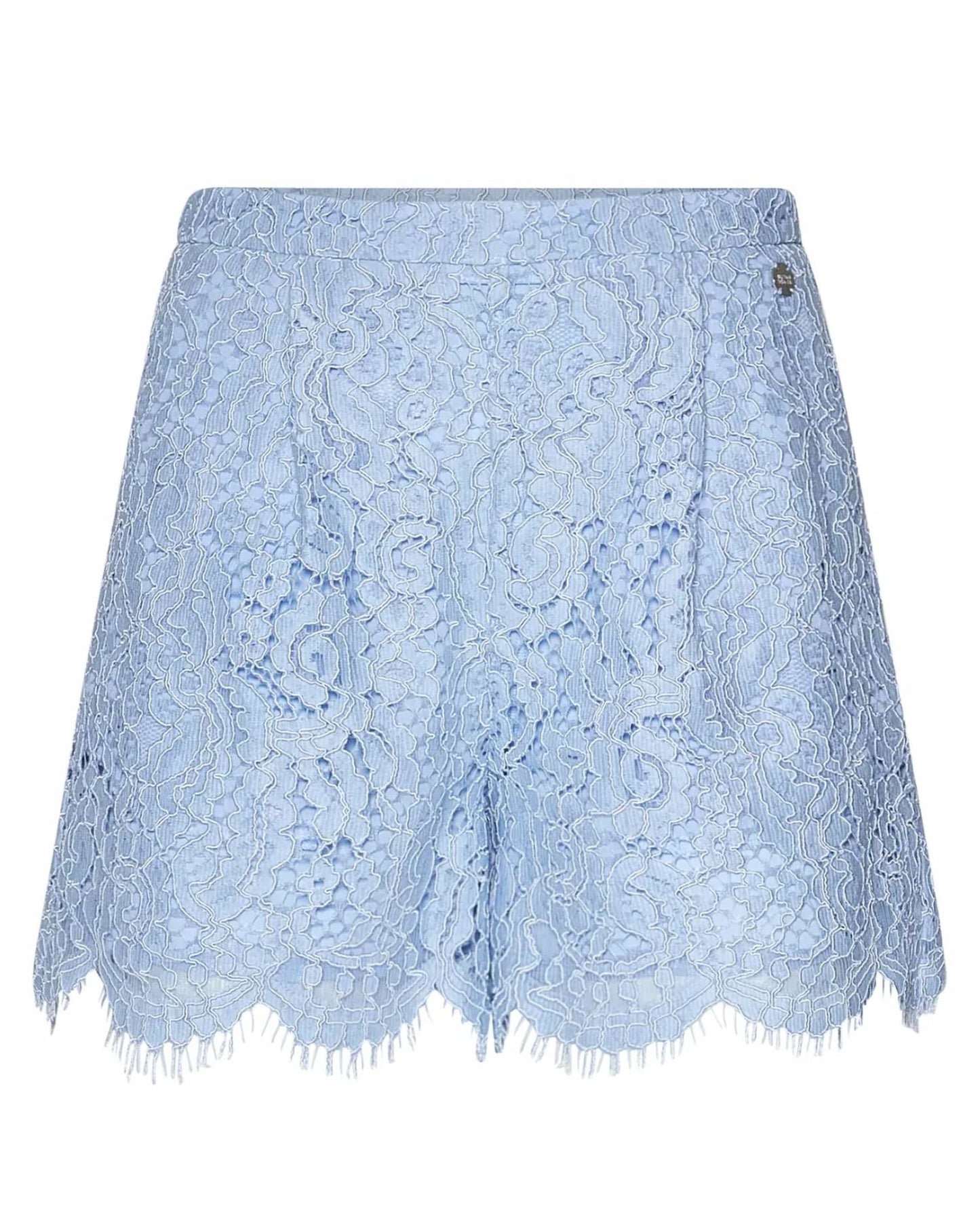 Women's Decorative Workmanship And Finished Edge Shorts