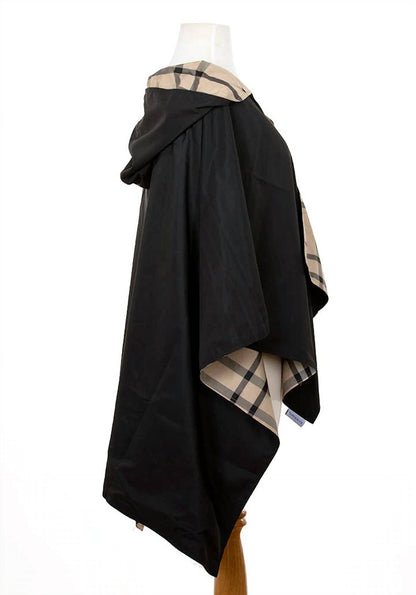 Plaid Rain Poncho