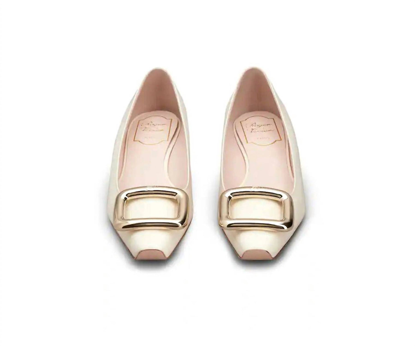 Women's Viv Choc Metal Buckle Ballerinas Flat Shoes