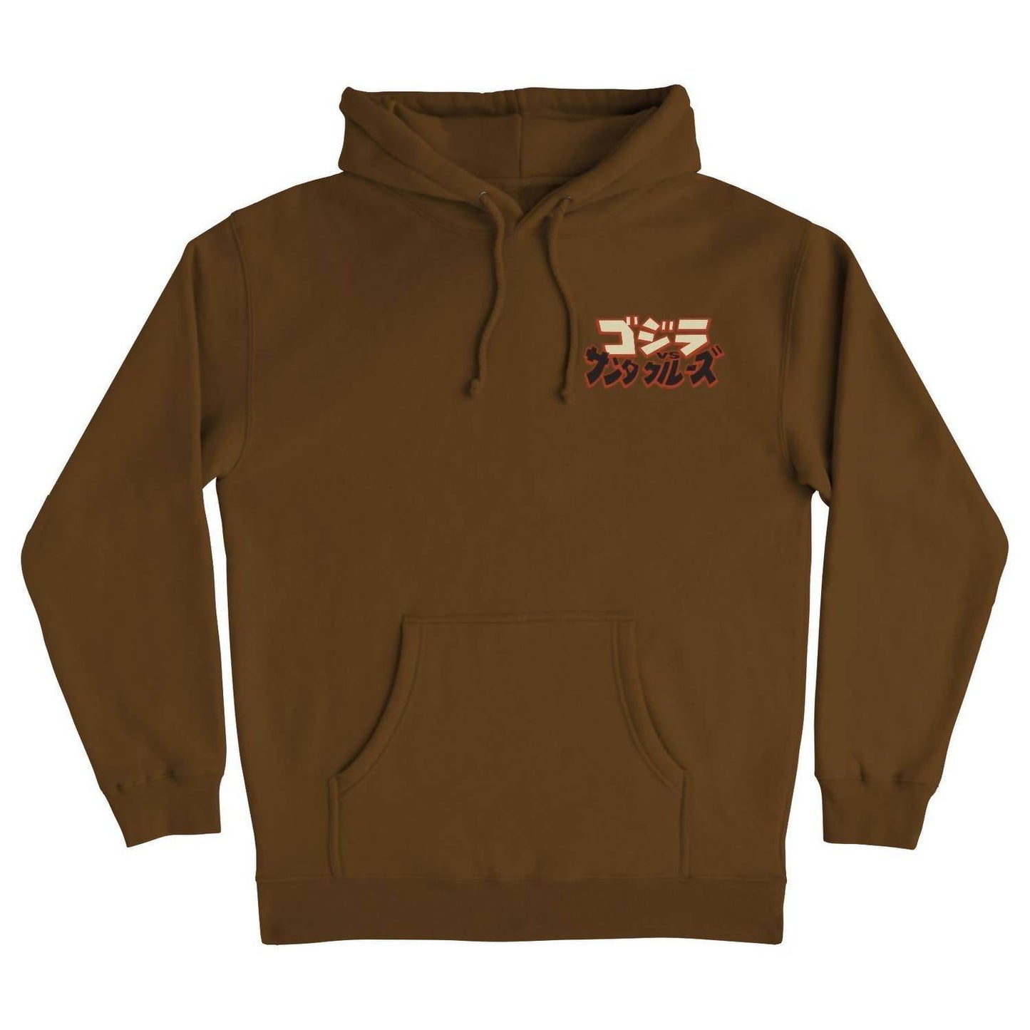 NHS Skate Direct - Men's Santa Cruz X Godzilla Hand Heavyweight Hoodie Sweatshirt - Rack Hunt