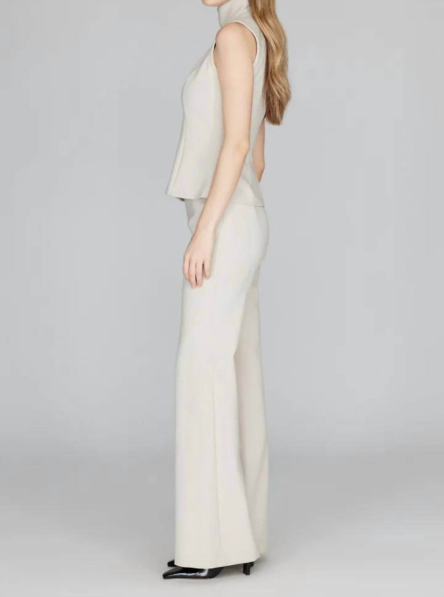 Mi Jong Lee - Back Zip Flare Pant - Rack Hunt -