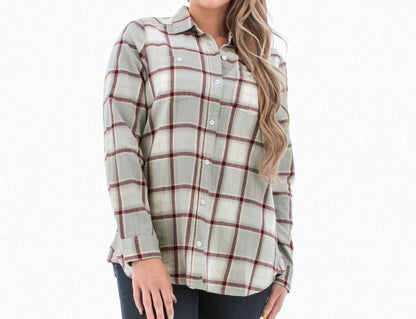 Acadia Boyfriend Long Sleeve Shirt