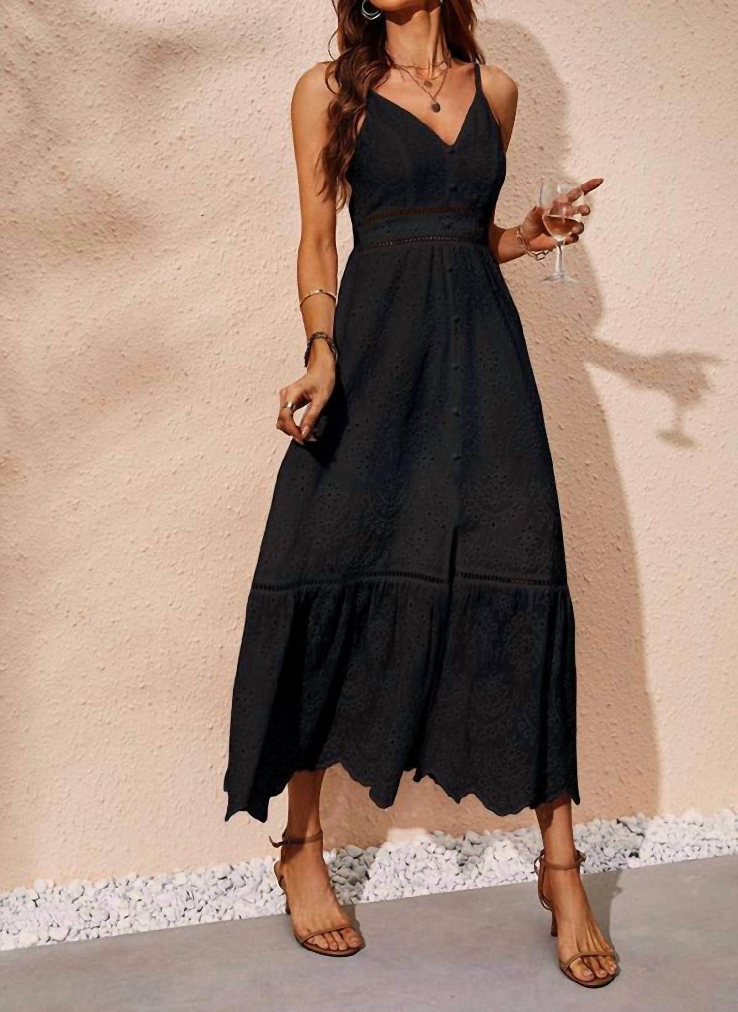 FS Collection - Eyelet Maxi Dress - Rack Hunt