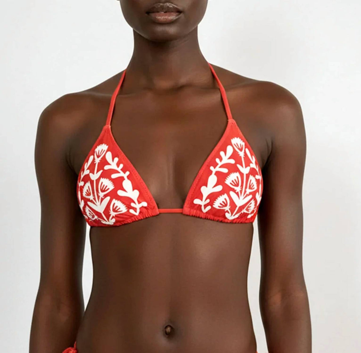 Garden Reversible Triangle Bikini Top