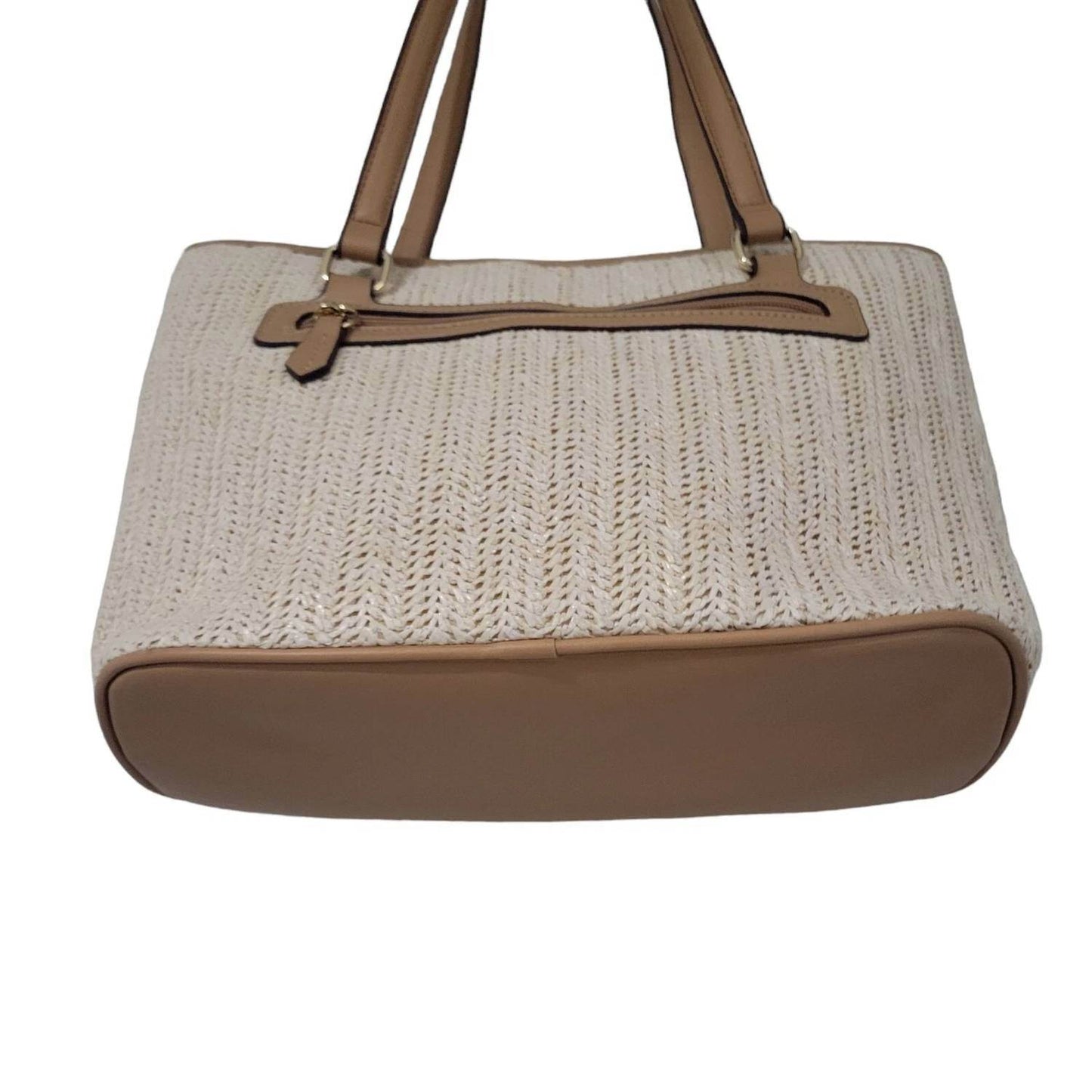 Giani Bernini - Classic Straw Satchel Bag - Rack Hunt -