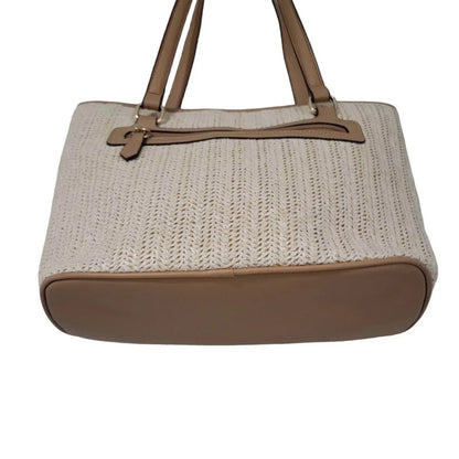 Giani Bernini - Classic Straw Satchel Bag - Rack Hunt