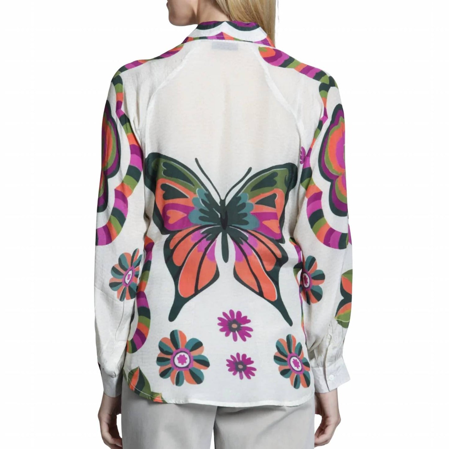 Half-plaket Pullover Blouse