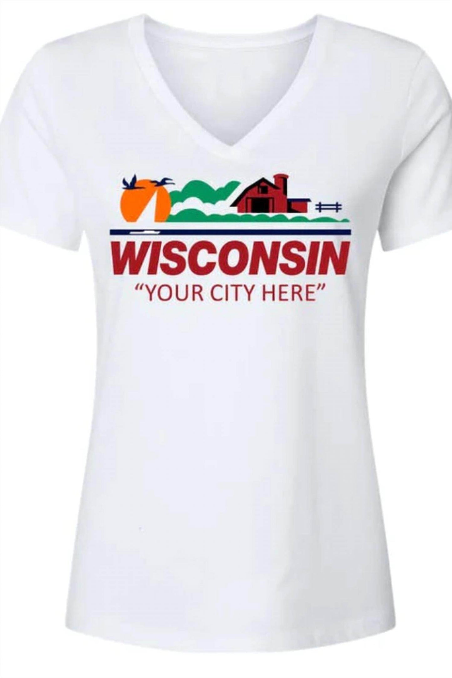 Wi-Wear - Women's Wisconsin Ripon Tee - Rack Hunt -