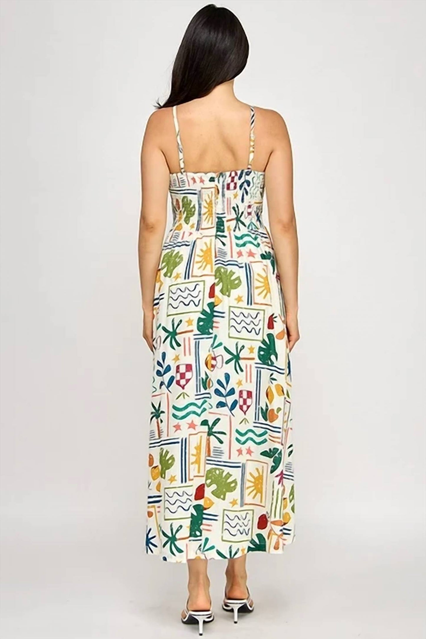 Mosaic Midi Dress