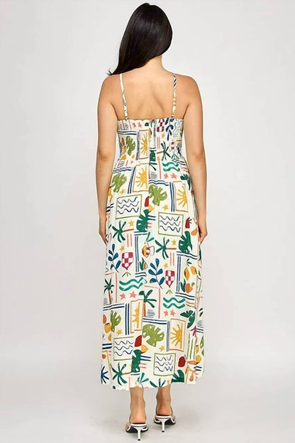 Mosaic Midi Dress
