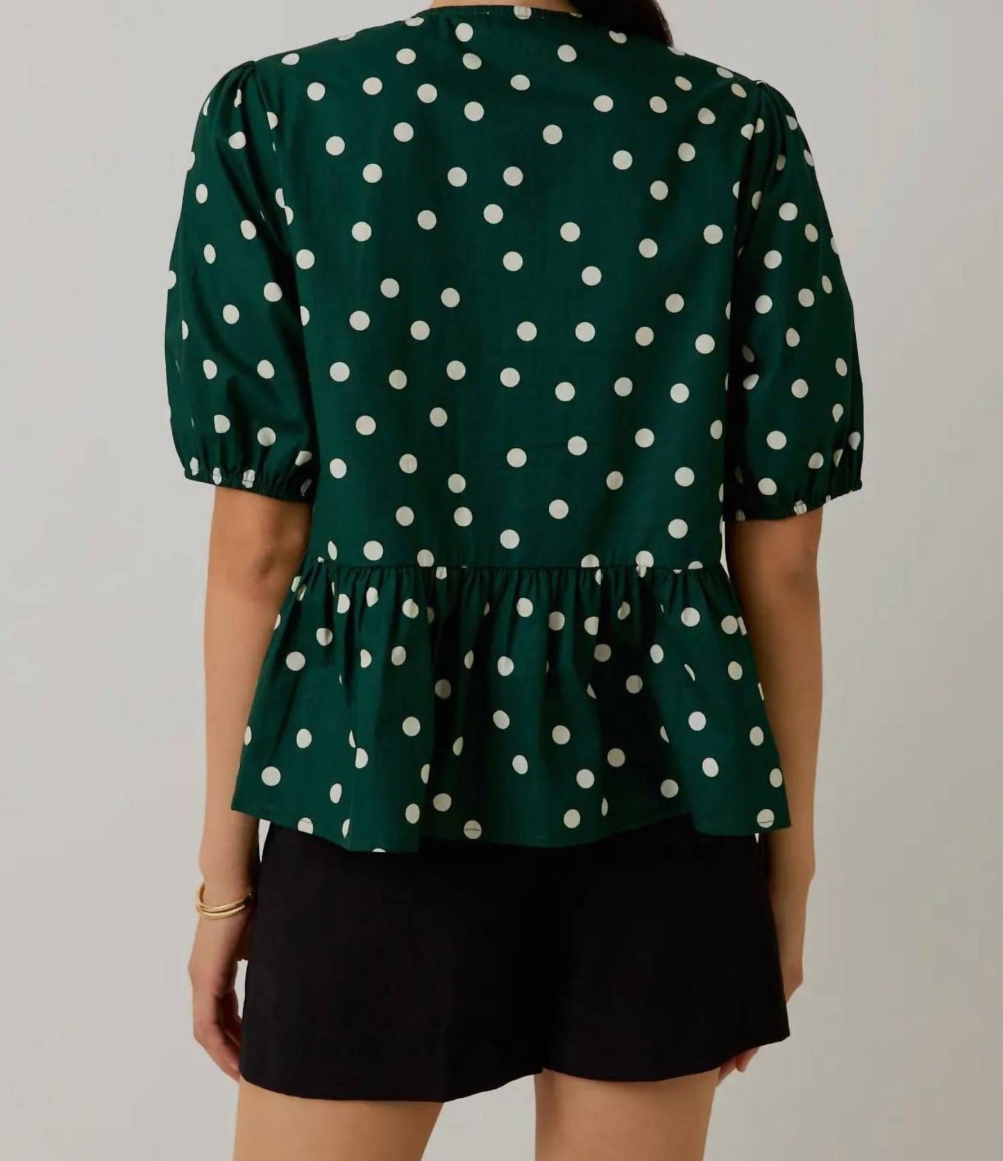 Junie Polka Dot Blouse