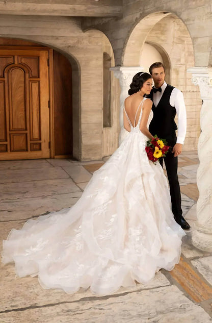 Kitty Chen Couture - Tara V-neck Ball Gown - Rack Hunt