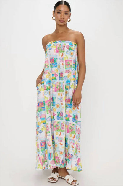 Around The World Maxi Dress