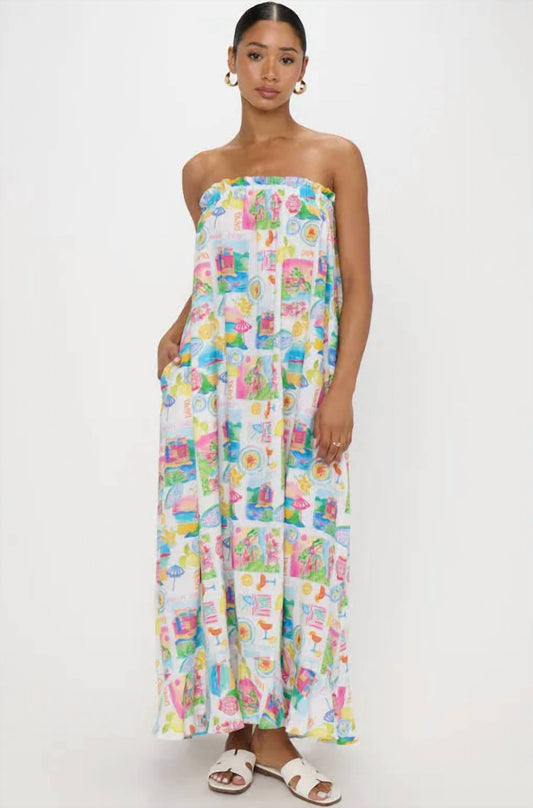 Around The World Maxi Dress