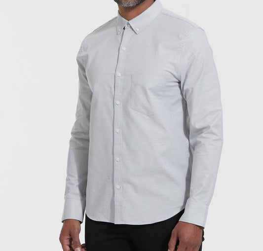 Stretch Oxford Button Up Shirt