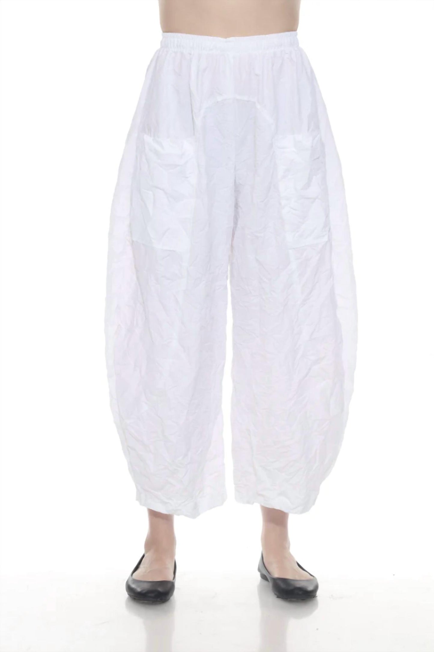 Krinkle Fabric Pants