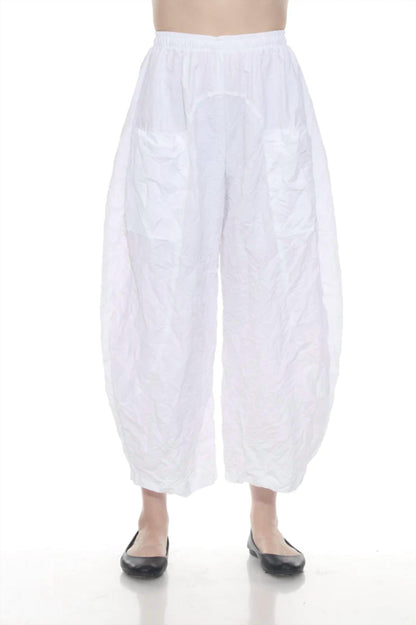 Krinkle Fabric Pants
