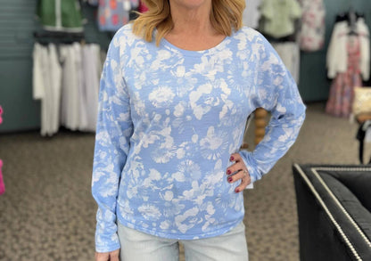 French Terry Pullover Top