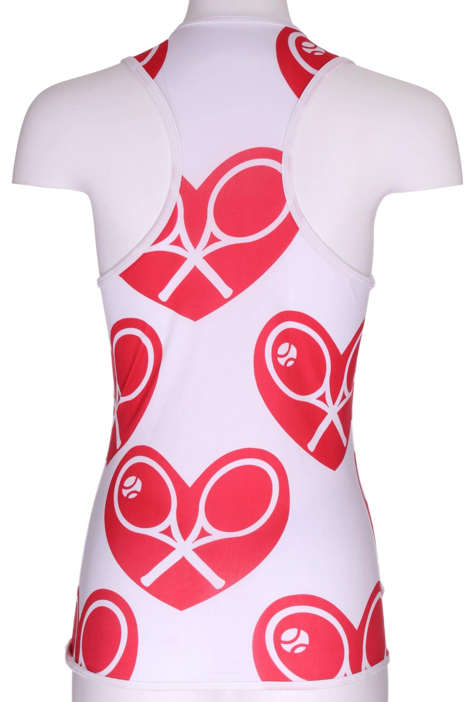 Love Love Tennis - Women's Huge Hearts Vee Tank - Rack Hunt