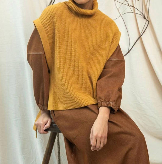 Kanon Roll Neck Vest
