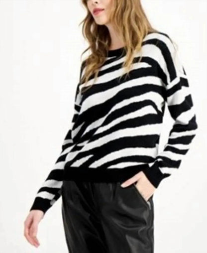 Bar III - Long Sleeve Stripe Top - Rack Hunt