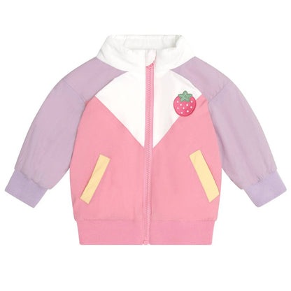 Strawberry Windbreaker Jacket