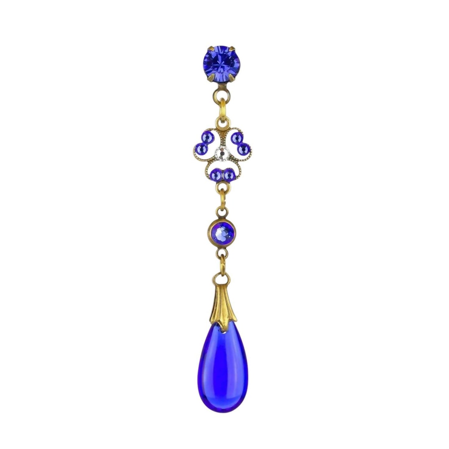 Women's Coleus Crystal Drop Earrings