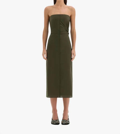 Sorel Strapless Midi Dress