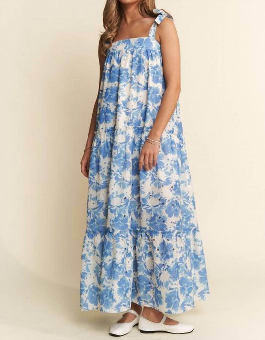 Jnna - Wisteria Eyelet Maxi Dress - Rack Hunt -